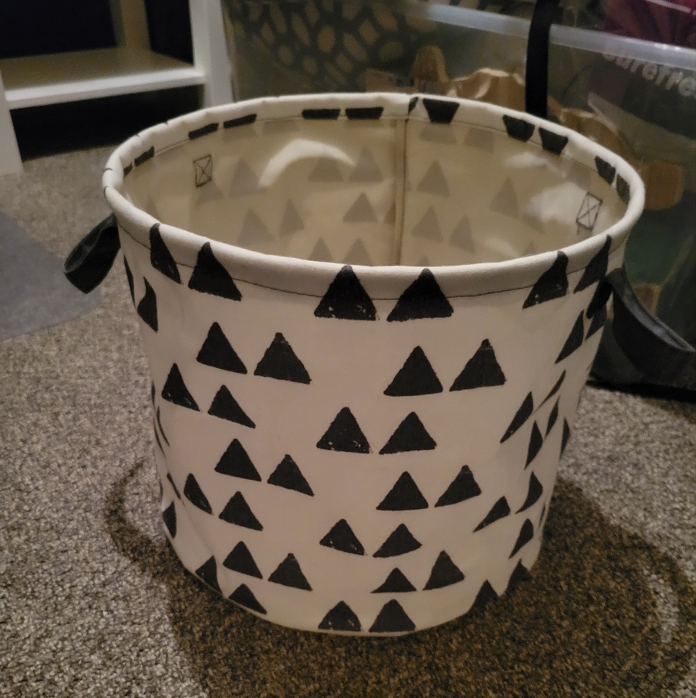 Boho Canvas Tote/Basket